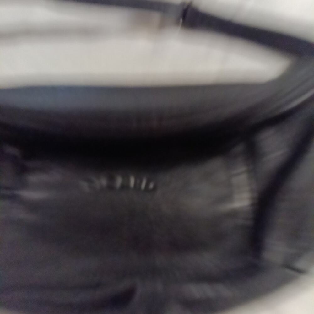 Picard Black Leather Waist Bag Unisex Adjustable Pockets Fanny Pack Vintage
